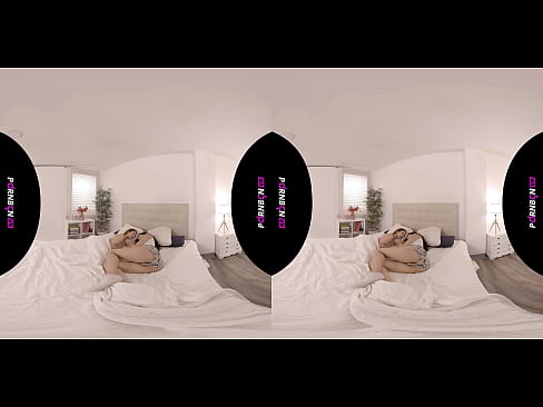 ❤️ PORNBCN VR Du junaj lesbaninoj vekiĝas korecaj en 4K 180 3D virtuala realeco Geneva Bellucci Katrina Moreno Sekso ĉe ni ️❤
